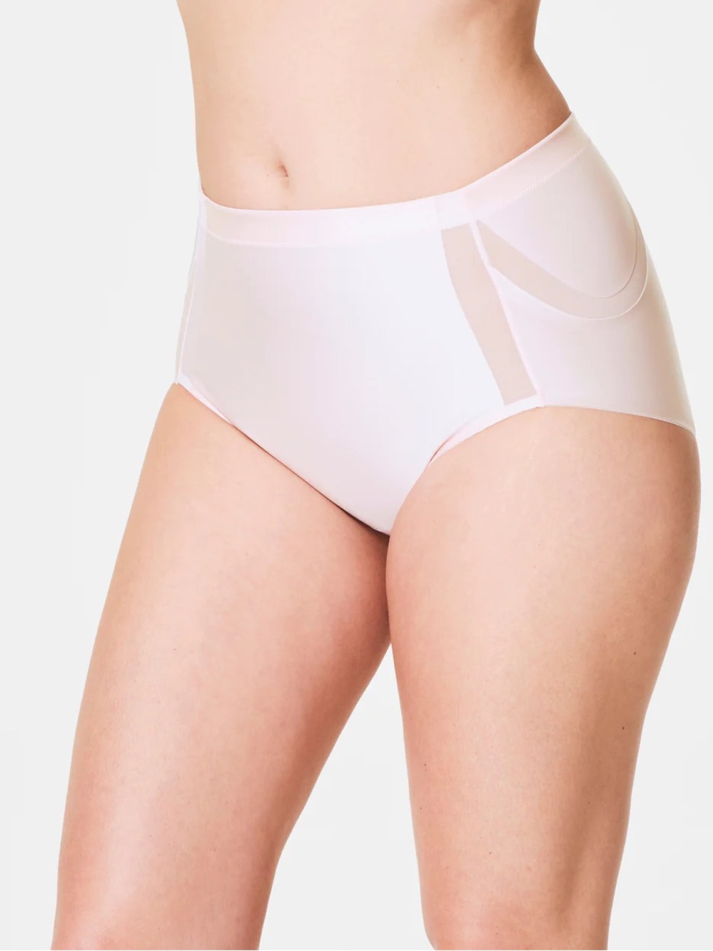 Spanx Shape Booty-Lifting Brief Pink Size Small NWT